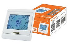 Термостат для теплых полов электронный сенсорный ТТПЭ-2 16А 250В с датчиком 3м ТДМ          