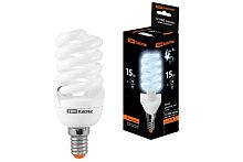 Лампа энергосберегающая 15Вт Е14 4200К КЛЛ-FSТ2 ТДМ          