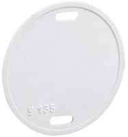 Бирка кабельная маркировочная У-135 (круг 55 мм) ИЭК          