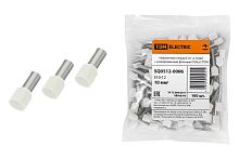 Наконечник-гильза НШВИ Е10-12 10мм2 (100шт) ТДМ          