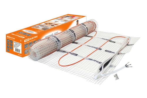 Мат нагревательный "Комфорт" МН двухжильный, 8 кв. м, 1200 Вт ТДМ                                        