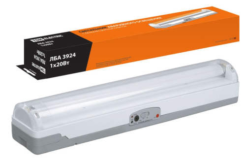 Светильник аварийный ЛБА 3924 1х20 Вт  непостоянный автономный, 4 ч. ТДМ                                        
