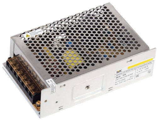 Драйвер LED IP20 200Вт для LED ленты ИЭК                                        