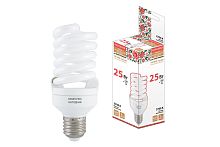Лампа энергосберегающая 25Вт Е27 2700К (54х126 мм) Народная ТДМ          