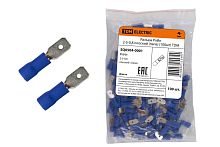 Разъем РпИп  2-5-0,8 плоский (папа) 100 шт ТДМ          