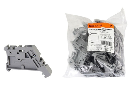 Ограничитель на DIN-рейку (пластик) ТДМ                                        