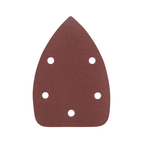 Треугольник шлифовальный на липучке, 140х140х80мм, Р120, 5 отверстий, (упаковка - 5 шт) PATRIOT                                        