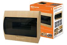 Бокс пластиковый ЩРН-П-12 255х200х100 IP41 Эко сосна ТДМ          