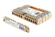 Шина "N" нулевая 6х9мм 12/2 (12 групп/крепеж по краям) ТДМ инд. стикер ТДМ          