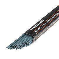 Электроды сварочные марка МР-3С, диам. 2,5мм, длина 350мм (упаковка - 1кг) PATRIOT          