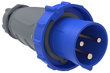 Вилка 033 переносная 2Р+РЕ 63А 250В IP67 MAGNUM ИЭК          
