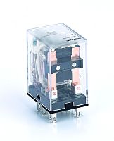 Реле ПР-102  5А 230В АС на 2 контакта, c индикацией DEKraft          