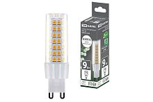 Лампа светодиодная G9-9 Вт-230 В-6500 К, SMD, 21,5x70,5 мм ТДМ          