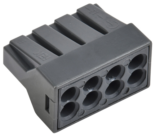 Строительно-монтажная клемма СМК 773-308 с пастой (аналог 2273-248 ТДМ) ИЭК                                        