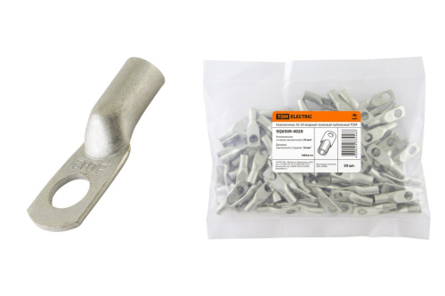 Наконечник медный луженый 50 JG-50-10 ТДМ (замена на код 119238 КВТ)                                        