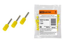 Наконечник-гильза НШВИ  Е1008  1мм2 (100шт) ТДМ          