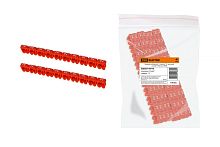 Маркер МК1 - 2,5мм символ "2" 150шт/ролл красный наборный ТДМ          