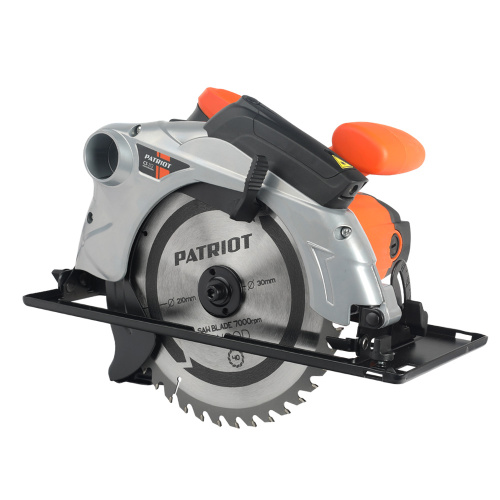 Пила циркулярная PATRIOT CS 212, мощность 1800Вт, пильный диск 210х30 мм                                        