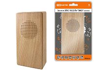 Звонок ЗПС-10/2-Пт "ЭКО" сосна (пров. без.кн., сеть, "птичка") ТДМ          