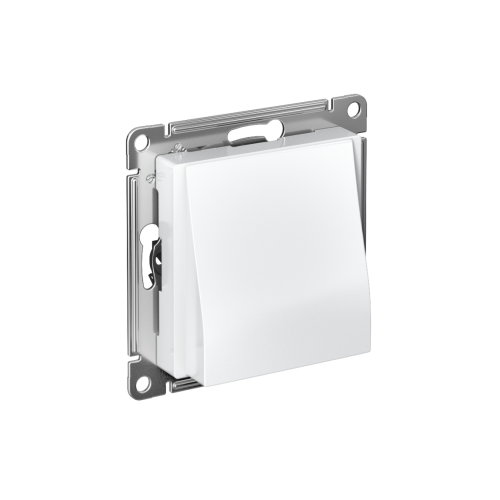 Вывод кабеля с/у AtlasDesign белый, механизм (упак-10шт) SchE                                        