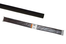 Термоусаживаемая трубка 2/1 черная по 1м (200 м/упак) ТУТнг ТДМ          