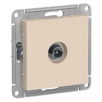 Розетка с/у AtlasDesign TV 1м бежевый механизм 1DB оконечная (упак-10шт) SchE          