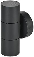 LIGHTING Светильник уличный 5113 настенный под лампу 2хGU10 IP65 черный IEK          