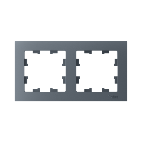 Рамка AtlasDesign 2м грифель, универсальная (упак-10шт) SchE                                         фото 2                    