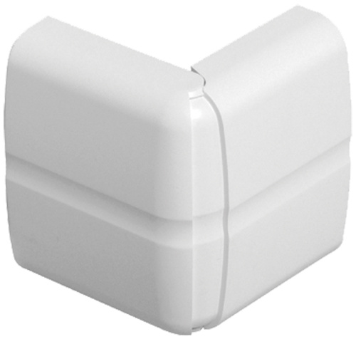 Угол внешний изменяемый КМНП 80х20 для плинтусного кабель-канала (70º -135º) "Элекор" ИЭК                                        