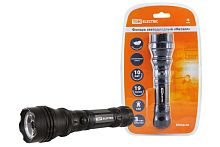 Фонарь светодиодный "Металл", 3 Вт светодиод 120 лм/Вт, бат. 3*AAA ТДМ          