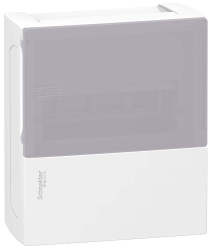 Бокс MINI PRAGMA IP40 1ряд/8мод.нав.дым.дв. SchE MIP12108T                                         фото 3                    