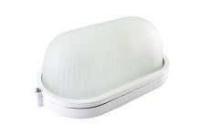 Светильник НПП  60Вт E27 НПБ1401 белый овал IP54 ТДМ          