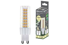 Лампа светодиодная  9Вт G9 230В 3000К, SMD, 21,5x70,5 мм ТДМ          