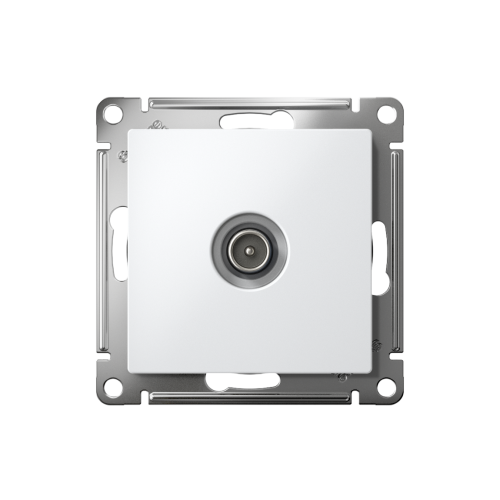 Розетка с/у AtlasDesign TV 1м белый механизм 4DB проходная (упак-10шт) SchE                                         фото 2                    