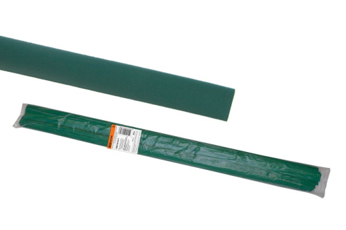 Термоусаживаемая трубка   8/4 зеленая по 1м (50 м/упак) ТУТнг ТДМ                                        