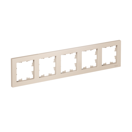 Рамка AtlasDesign 5м бежевый, универсальная (упак-5шт) SchE                                        
