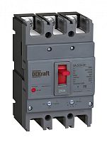 Силовой автоматический выключатель 3P 160А ВА-333А 35кА DEKraft          
