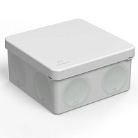 Коробка распределительная для прямого монтажа двухкомпонентная HF 100х100х50 (66шт/кор) Промрукав          