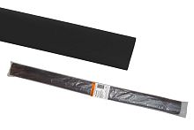 Термоусаживаемая трубка 30/15 черная по 1м (25 м/упак) ТУТнг ТДМ          