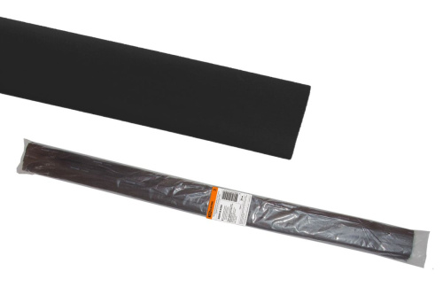 Термоусаживаемая трубка 30/15 черная по 1м (25 м/упак) ТУТнг ТДМ                                        