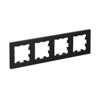 Рамка AtlasDesign 4м карбон, универсальная (упак-5шт) SchE          