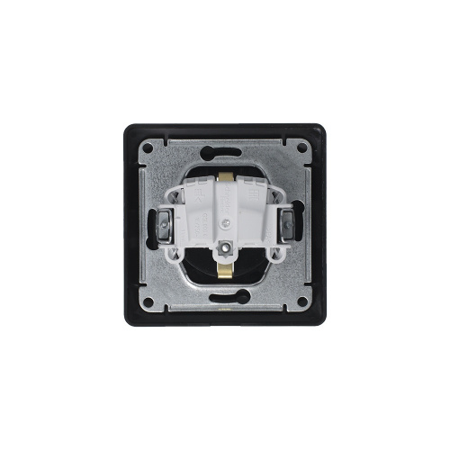 Розетка с/у GLOSSA 1м с/з с з/ш антрацит IP44 в сборе 16А 250В с защ.крыш. (упак-10шт) SchE                                         фото 5                    