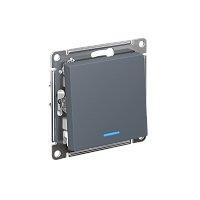 Выключатель с/у AtlasDesign 1кл грифель, механизм IP20 10А с инд. (упак-10шт) SchE          