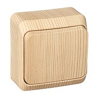 Выключатель о/у Этюд 1кл сосна IP20 10А (упак-25шт) SchE          