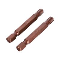 Бита T30, сталь S2, длина 50 мм, 2шт в блистере EDGE by PATRIOT          