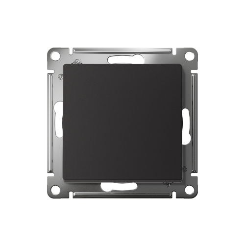 Переключатель с/у AtlasDesign 1кл. карбон, механизм IP20 10А перекрестный (упак-5шт) SchE                                         фото 2                    