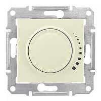 Диммер с/у Sedna бежевый механизм 60-325Вт светорегулятор поворотный индуктивный (упак-1шт) SchE          