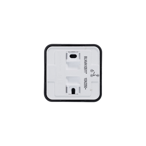 Выключатель о/у Бланка 2кл антрацит IP20 10А с инд. и с изол.пл. (упак-15 шт) SchE                                         фото 5                    