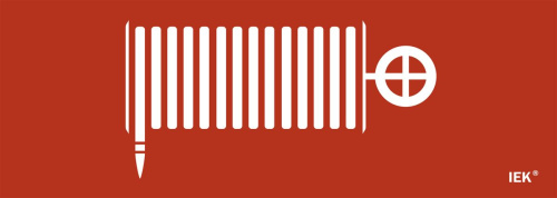 Этикетка самокл. 280х100мм "Пож. кран" IEK                                        