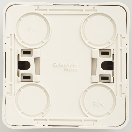 Розетка о/у Этюд 1м с/з кремовый IP20 16А (упак-17шт) SchE                                          фото 3                    